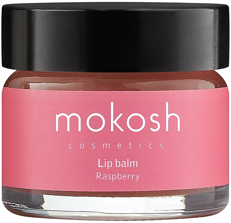 Mokosh Cosmetics Бальзам для губ "Малина" Lip Balm Raspberry - фото N1