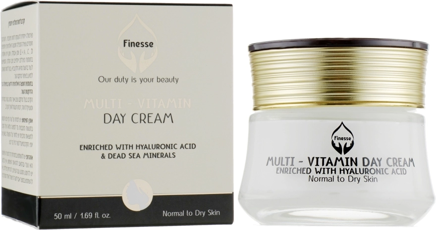 Finesse Мультивитаминный увлажняющий дневной крем Multivitamin Day Cream - фото N1