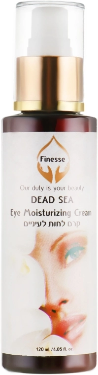 Finesse Зволожувальний крем для шкіри навколо очей Dead Sea Eye Moisturizing Cream - фото N1