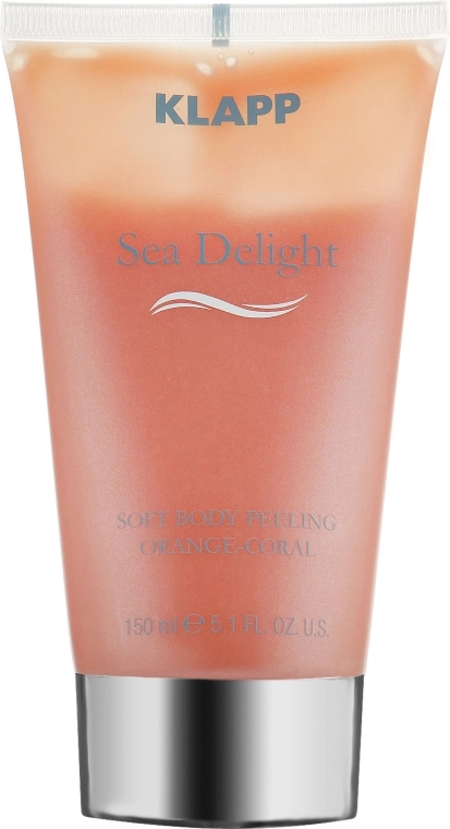 Klapp Пілінг для тіла "Помаранчевий корал" Sea Delight Soft Body Peeling Orange-Coral - фото N2