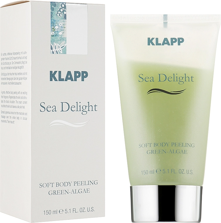 Klapp Пілінг для тіла "Зелені водорості" Sea Delight Soft Body Peeling Green-Algae - фото N2