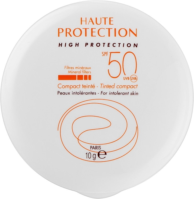 Avene Solaires Tinted Compact SPF 50 Солнцезащитная крем-пудра - фото N1