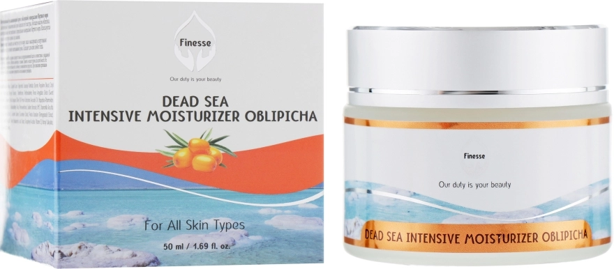 Finesse Інтенсивний зволожувальний крем з обліпихою Dead Sea Intensive Oblipicha Moisturizer - фото N1