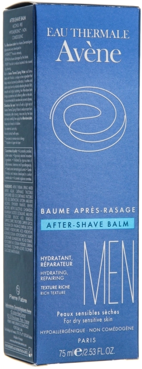 Avene Бальзам после бритья Homme After-Shave Balm - фото N3