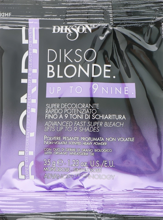 Dikson Посилений освітлювальний порошок Dikso Blonde Bleaching Powder Up To 9 - фото N1