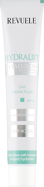 Revuele Денний крем-флюїд для обличчя Hydralift Hyaluron Day Cream Fluid SPF 15 - фото N1