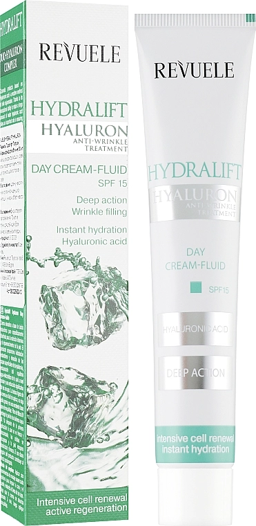 Revuele Денний крем-флюїд для обличчя Hydralift Hyaluron Day Cream Fluid SPF 15 - фото N2