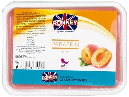 Ronney Professional Парафін для тіла "Персик" Ronney Paraffin Peach - фото N1