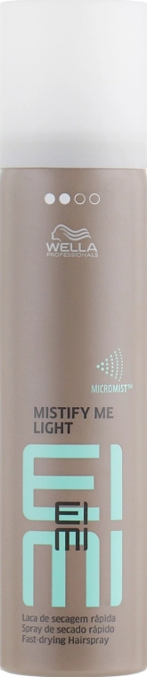 Wella Professionals Лак для волосся, легка фіксація EIMI Mistify Me Light Hairspray - фото N1