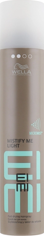 Wella Professionals Лак для волосся, легка фіксація EIMI Mistify Me Light Hairspray - фото N3