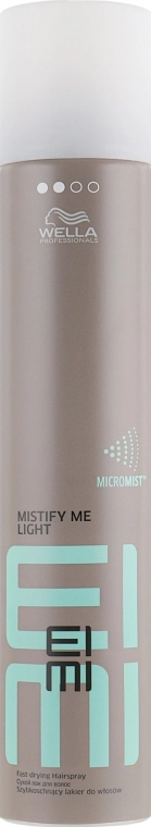 Wella Professionals Лак для волосся, легка фіксація EIMI Mistify Me Light Hairspray - фото N5