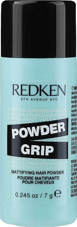 Redken Текстуруюча пудра з матовим фінішем для укладки волосся Powder Grip - фото N2