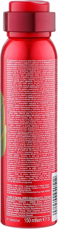 OLD SPICE Аэрозольный дезодорант Citron Dezodorant Spray - фото N2