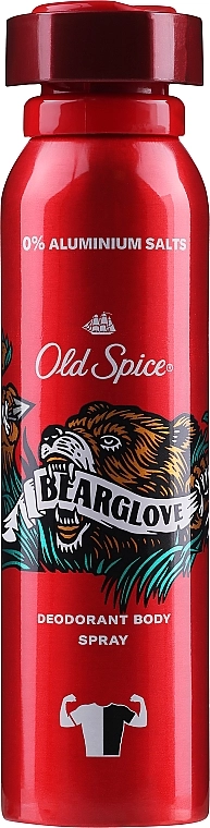 OLD SPICE Аерозольний дезодорант Bearglove Dezodorant Spray - фото N3