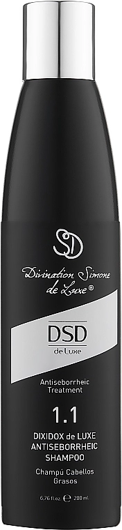 Simone DSD De Luxe Антісеборейний шампунь Діксідокс Де Люкс № 1.1 Divination Simone De Luxe Dixidox DeLuxe Antiseborrheic Shampoo - фото N1