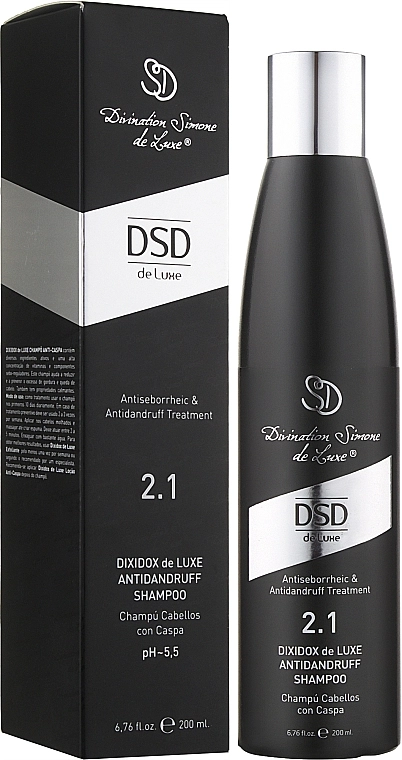 Simone DSD De Luxe Шампунь от перхоти Диксидокс Де Люкс № 2.1 Dixidox DeLuxe Antidandruff Shampoo - фото N2