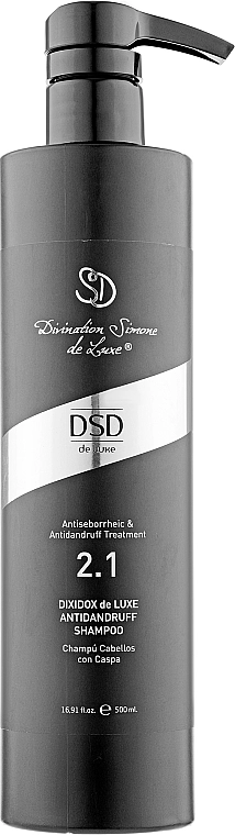 Simone DSD De Luxe Шампунь від лупи Діксідокс Де Люкс № 2.1 Divination Simone De Luxe Dixidox DeLuxe Antidandruff Shampoo - фото N4