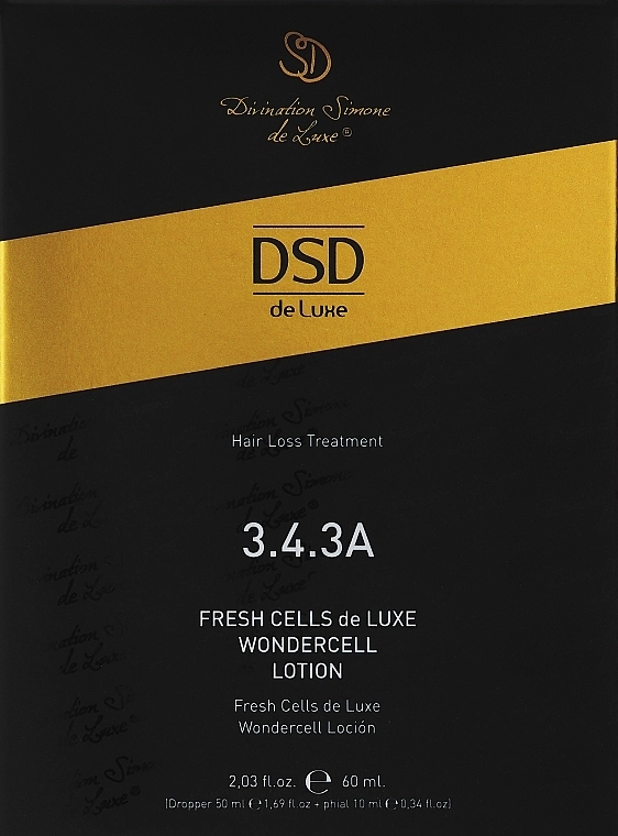 Simone DSD De Luxe Лосьйон Фреш Целлс Де Люкс № 3.4.3 А Divination Simone De Luxe Fresh Cells DeLuxe Wondercell Lotion - фото N1