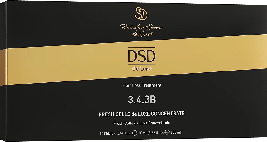 Simone DSD De Luxe Концентрат Фреш Целлс Де Люкс № 3.4.3 Б Divination Simone De Luxe Fresh Cells De Luxewondercell Сoncentrate - фото N1