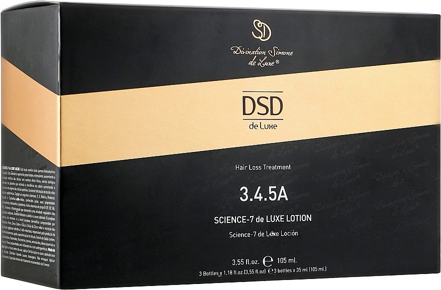Simone DSD De Luxe Лосьйон Сайєнс-7 Де Люкс № 3.4.5 А Divination Simone De Luxe Science-7 DeLuxe Lotion - фото N1