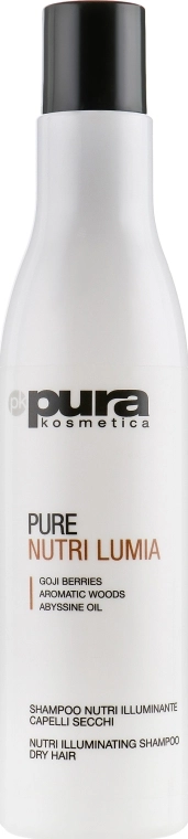 Pura Kosmetica Шампунь для блиску сухого волосся Nutri Lumia Shampoo - фото N1