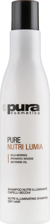 Pura Kosmetica Шампунь для блеска сухих волос Nutri Lumia Shampoo - фото N1