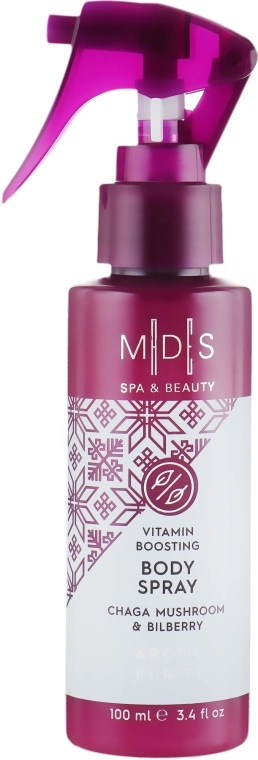 Mades Cosmetics Спрей для тіла "Арктична чистота" Arctic Purity Body Spray - фото N1