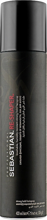 Sebastian Professional Вологостійкий лак для волосся, сильна фіксація Re-Shaper - фото N2