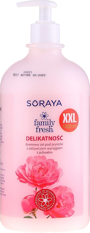 Soraya Крем-гель для душу "Делікатний" Family Fresh Cream Shower Gel - фото N1