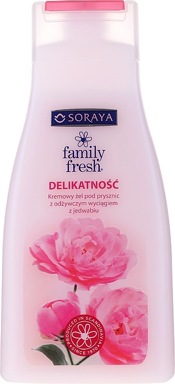 Soraya Крем-гель для душа "Деликатный" Family Fresh Cream Shower Gel - фото N3