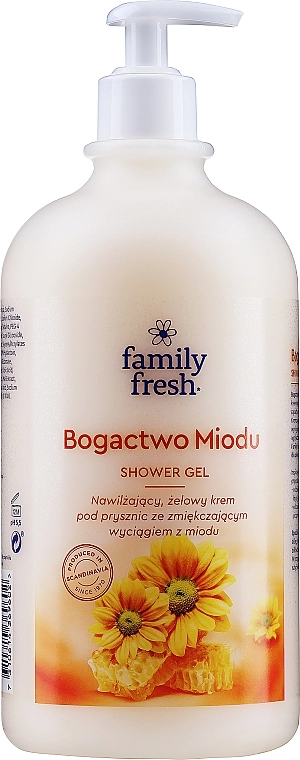Soraya Зволожувальний крем-гель для душу "Багатство меду" Family Fresh Moisturizing Cream Shower Gel - фото N1