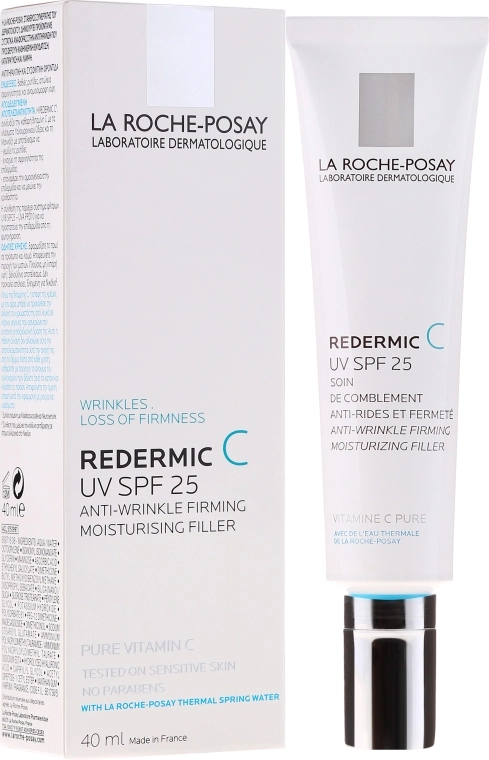 La Roche-Posay Філер антивіковий Redermic C UV SPF25 Anti-wrinkle Moisturizing Filler - фото N2