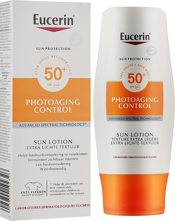 Eucerin Лосьон для тела экстралегкий SPF50 Sun Protection Lotion Extra Light SPF50 - фото N2