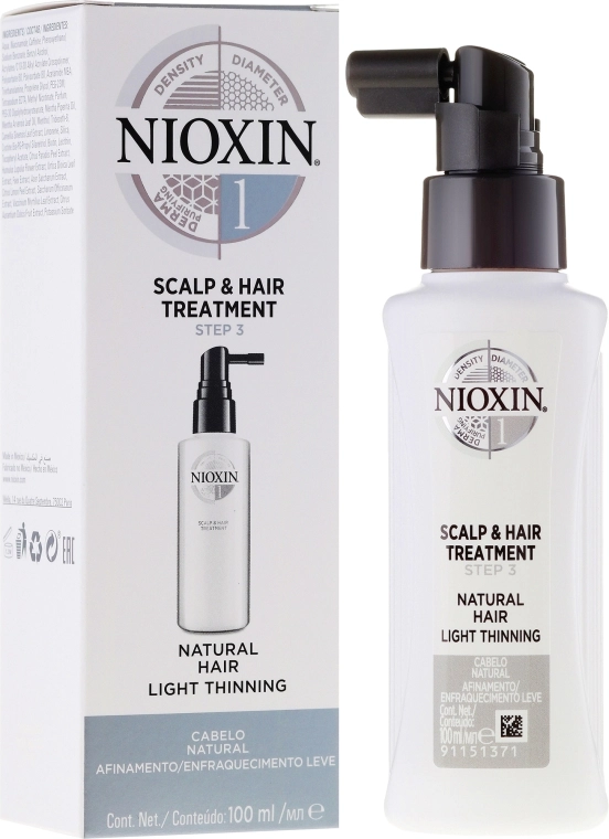 Nioxin Питательная маска волос Thinning Hair System 1 Scalp Treatment - фото N1
