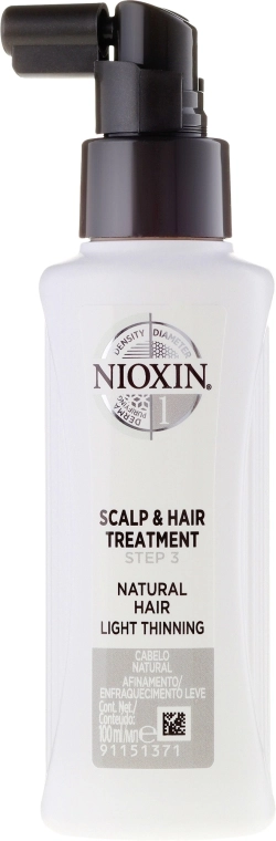 Nioxin Питательная маска волос Thinning Hair System 1 Scalp Treatment - фото N2