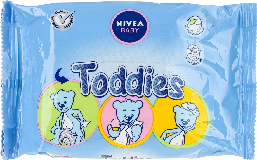 Nivea Влажные салфетки детские Baby Toddies Multifunctional Napkins - фото N1