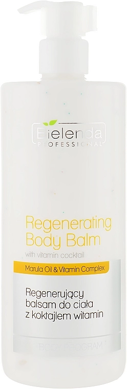 Bielenda Professional Регенерующий бальзам для тела с коктейлем витамин Body Program Regenerating Body Balm - фото N1