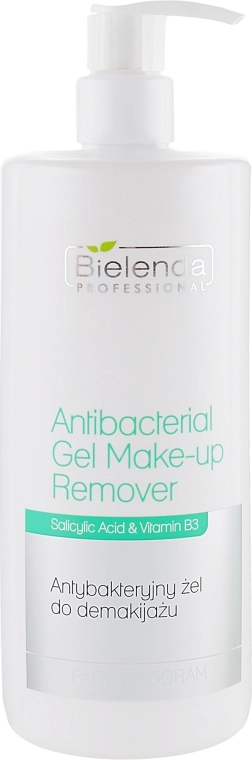 Bielenda Professional Face Program Antibacterial Gel Make-up Remover Face Program Antibacterial Gel Make-up Remover - фото N1