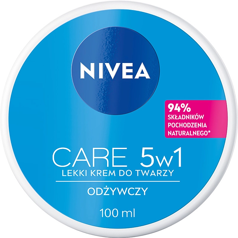 Nivea Питательный крем для лица и тела Care Nourishing Light Cream - фото N2