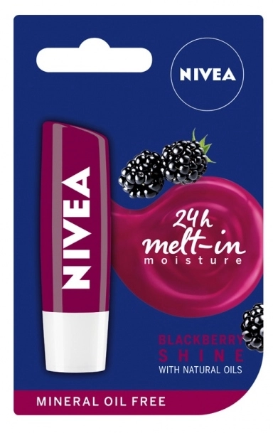 Nivea Бальзам для губ "Ожина" Blackberry Shine Lip Care - фото N2