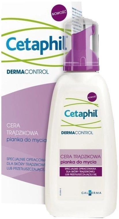 Cetaphil Пена для умывания Dermacontrol Oil Control Foam Wash - фото N1