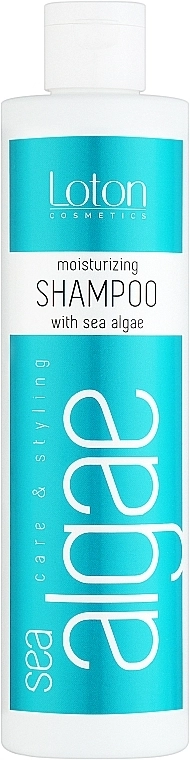 Loton Увлажняющий шампунь с экстрактом морских водорослей Moisturizing Shampoo With Sea Algae - фото N1