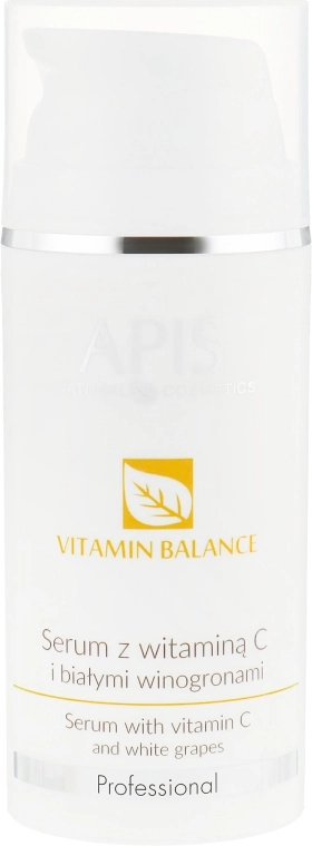APIS Professional Сыворотка для лица с витамином С и белым виноградом Vitamin-Balance Algae Serum - фото N1