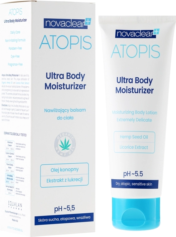 Novaclear Зволожувальний лосьйон для тіла Atopis Ultra Body Moisturizer - фото N1