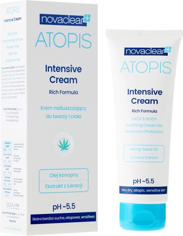 Novaclear Крем для лица и тела Atopis Intensive Cream - фото N3