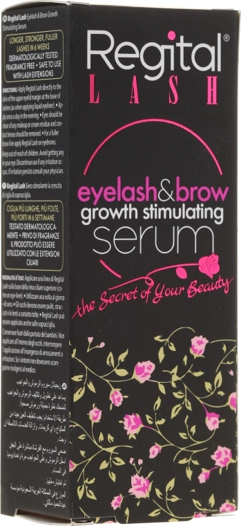 Regital Сироватка для росту вій Lash Eyelash & Brow Growth Stimulating Serum - фото N1