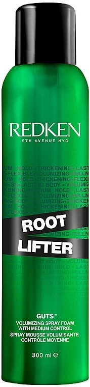 Redken Спрей-мус середньої фіксації для надання об'єму волоссю Root Lifter Spray Foam - фото N1