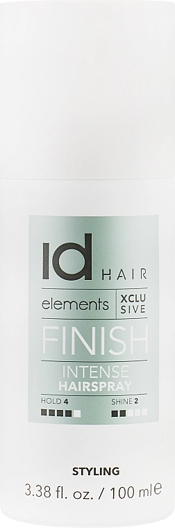IdHair Лак для волосся, сильна фіксація Elements Xclusive Intense Hairspray - фото N1