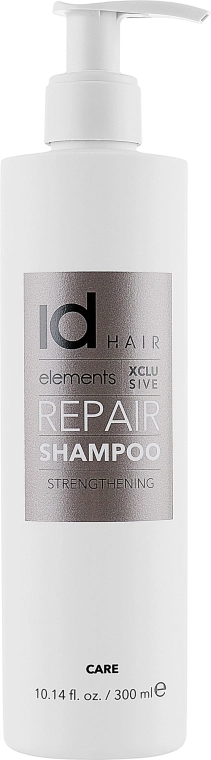 Восстанавливающий шампунь для поврежденных волос - IdHair Elements Xclusive Repair Shampoo, 300ml - фото N1