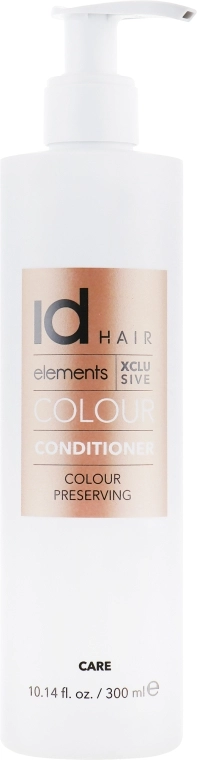 Кондиціонер для фарбованого волосся - IdHair Elements Xclusive Colour Conditioner, 300ml - фото N1